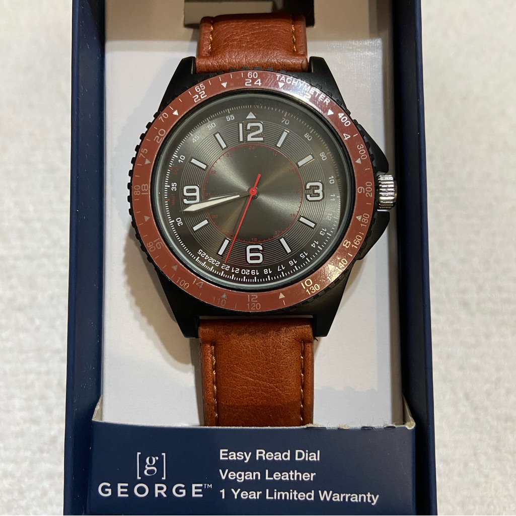 George Mens Watch Black Dial George Mens Watch Black Dial